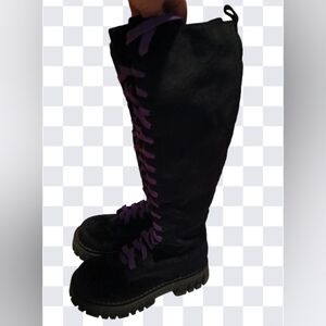 Dolls kill Delia*s over the knee gothic boots